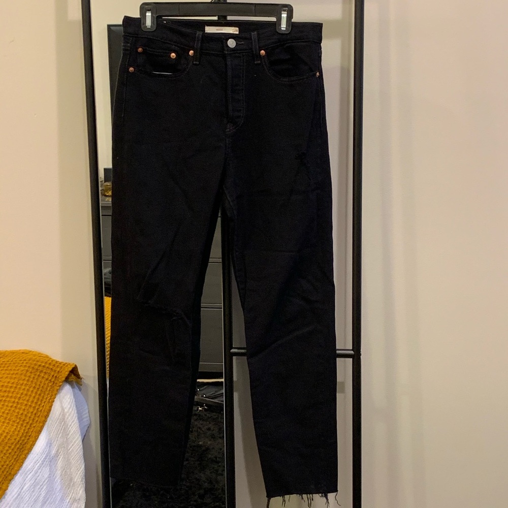 Levi Wedgie Straight Jeans